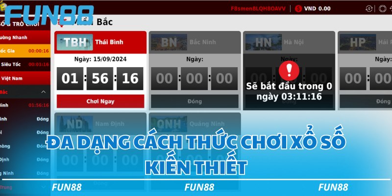 Đa dạng cách thức chơi xổ số kiến thiết